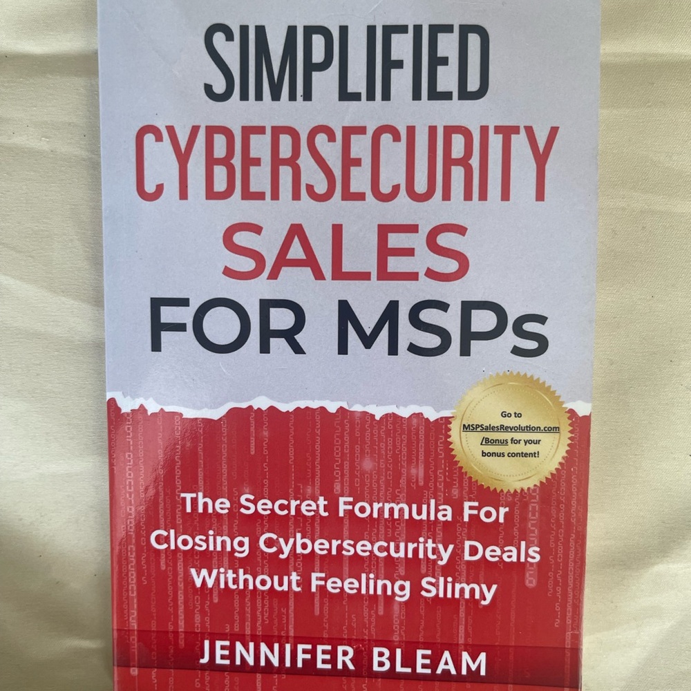 Simplified Cybersecurity Sales Book